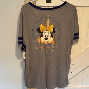 50th Anniversary Disney Minnie Mouse & Castle Tee